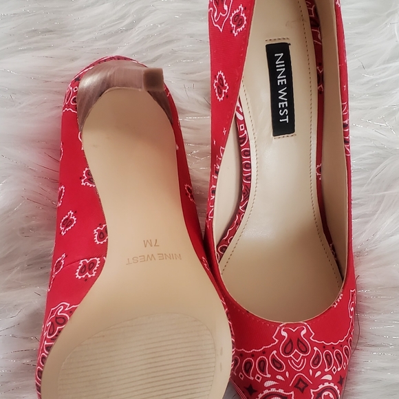 Nine West women Paisley high heel shoes - Picture 7 of 10